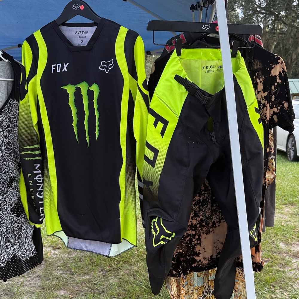 Fox Kids Lime and Black Jersey